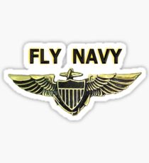 Naval Aviator Wings Sticker