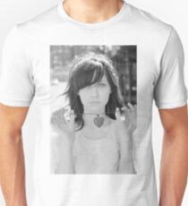 Zooey Deschanel Slim Fit T-Shirt