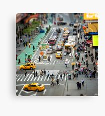 NYC City Tilt Shift Canvas Print