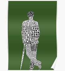 Mycroft Holmes Typography Art Poster