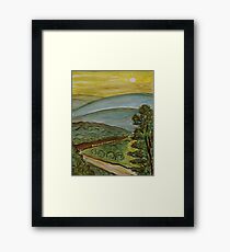 Summer Landscape Framed Print