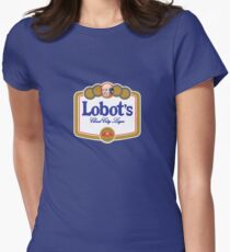Lobot's Cloud City Lager Women's Fitted T-Shirt