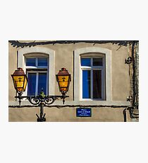 Yellow Blue Photographic Print