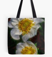 Strawberries in Bloom Tote Bag