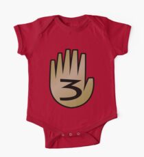 3 Hand Book From Gravity Falls One Piece - Short Sleeve