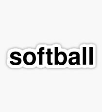 softball Sticker