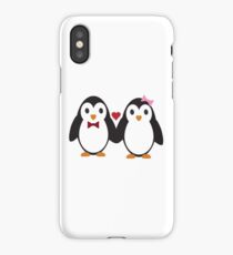 Love Penguins iPhone Case