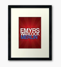 Merlin Poster Framed Print