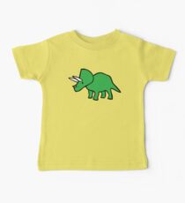 Camiseta para bebés Triceratops lindo