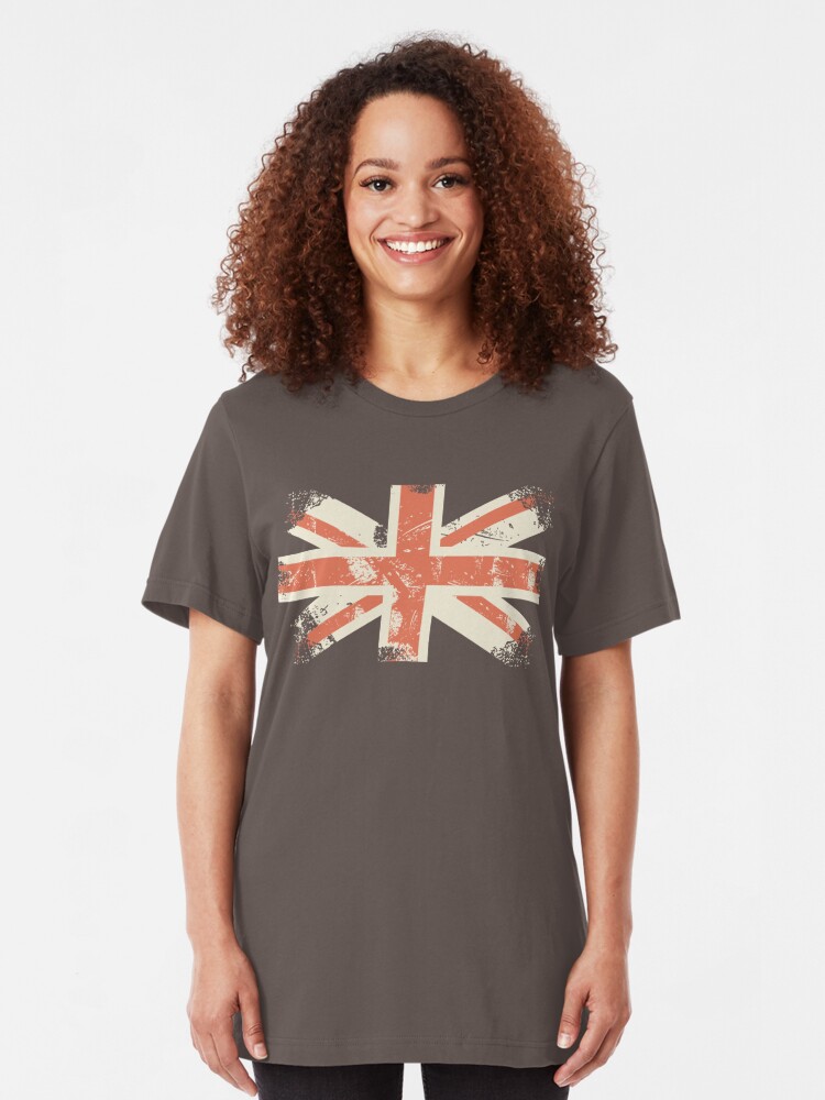 british flag t shirt women's