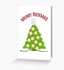 Merry Rickmas Greeting Card