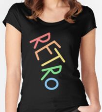 Retro! Women's Fitted Scoop T-Shirt