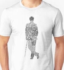 Mycroft Holmes Typography Art Unisex T-Shirt