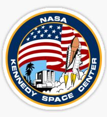 NASA's Kennedy Space Center Logo Sticker