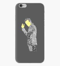 Jim Moriarty Typography Art iPhone Case