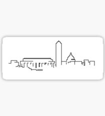 DC Skyline Sticker