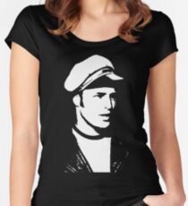 marlon brando t-shirt Women's Fitted Scoop T-Shirt