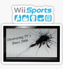 Wii Destruction Sticker