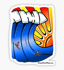 Monster Wave Sticker