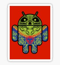 Dia de los Android Muertos STICKER Sticker