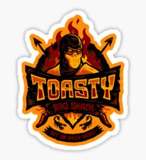 Toasty BBQ Shack - STICKER Sticker