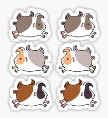 Leaping Guinea-pig Sticker
