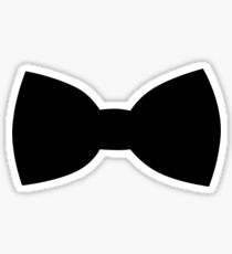CHAPLIN BOW TIE STICKER Sticker