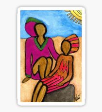 Sun Sistahs T-Shirt Sticker