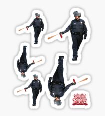 UC Davis Peeper Spray Cop Sticker