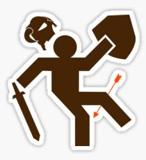 Arrow to the Knee - Sticker Sticker