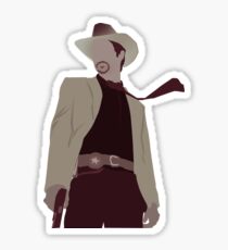 Justified. Sticker