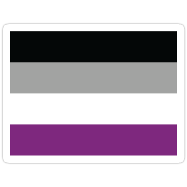 asexual pride flag stickers by showyourpride redbubble