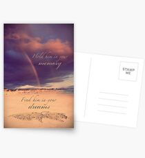 Hold Him In Your Memory Postcards