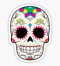 Pegatina Sugar Skull CMYK ~ Pegatina
