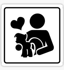 Twilight Meets Portal/Test Chamber Symbol Sticker