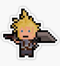 Pixel Cloud Sticker