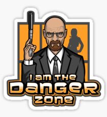 I am The Danger Zone Sticker