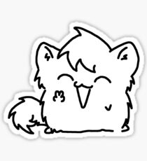 Hi I'm Kitty Mroo Sticker