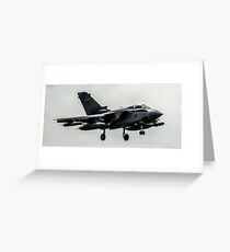 Tornado GR4 Landing Greeting Card