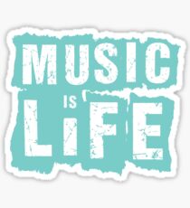 Music is Life Sticker