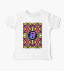 Camiseta para bebés Incidente de queso de cadena - Patrón de Trippy 5