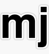 mj Sticker