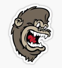 Monkeying Around. Sticker
