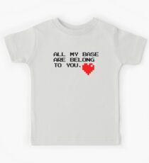 All My Base (Black) Kids Tee