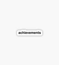 achievements Sticker