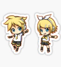 Vocaloid - Kagamine Rin/Len set Sticker