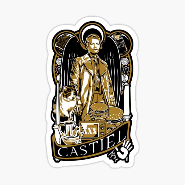 Castiel Nouveau Sticker Sticker