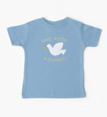 War & Pizza Baby Tee