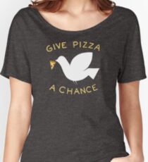 War & Pizza Women's Relaxed Fit T-Shirt