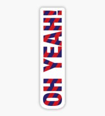 OH Yeah! Sticker